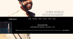 Desktop Screenshot of chrisworldentertainment.com